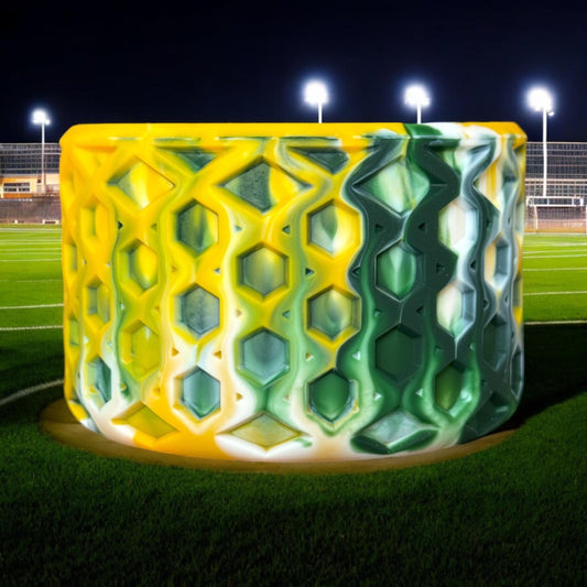 Green, Yellow & White Season Waffle Silicone Boot Stanley/Simple Modern/Brumate/Hydrojug