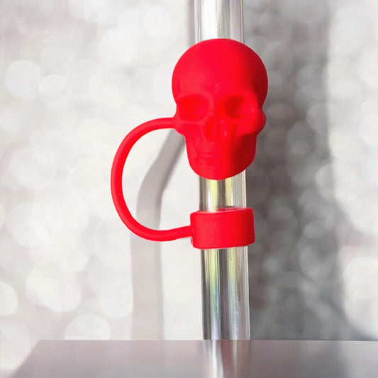 Red Skull | Straw Topper 10mm