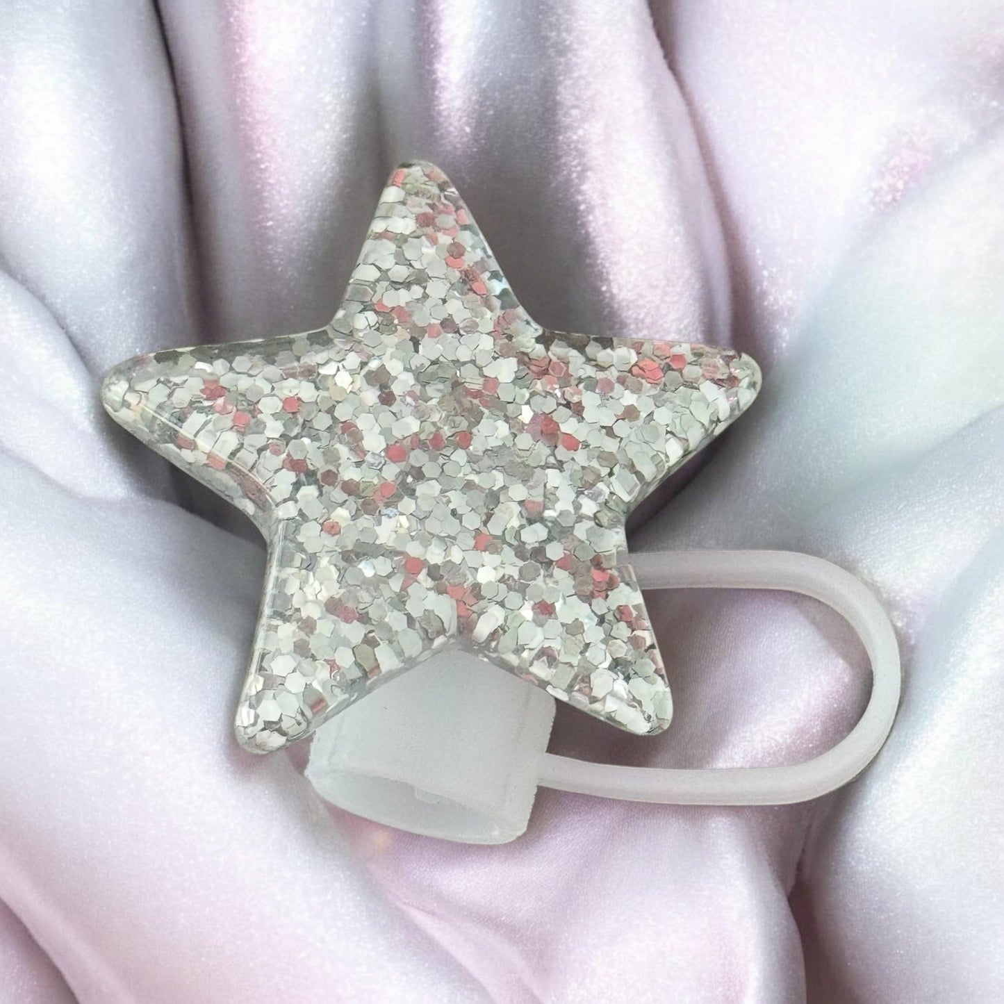 Silver Star | Straw Topper 10mm