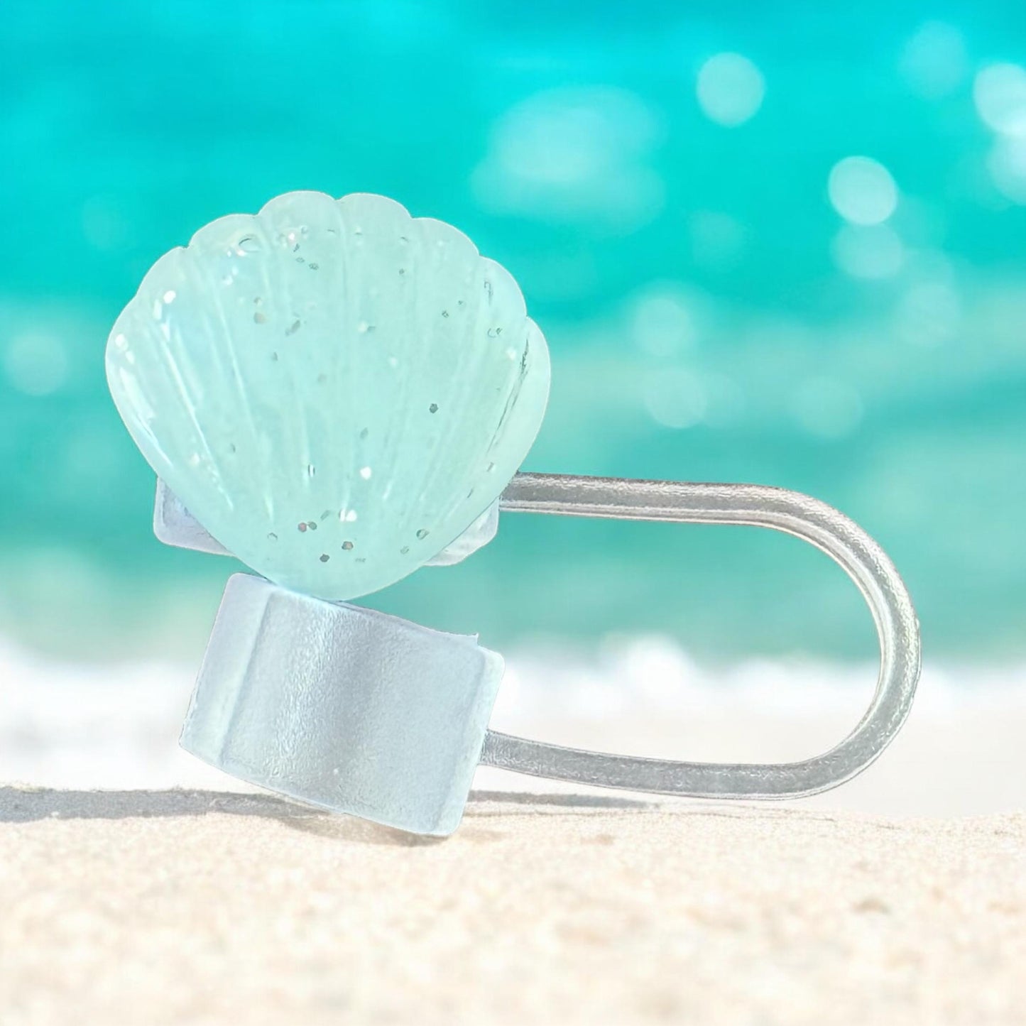 Ocean Seashell | Straw Topper 10mm