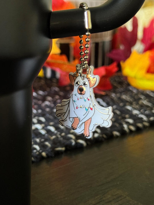 Doggo Light Up Ghost | Charm