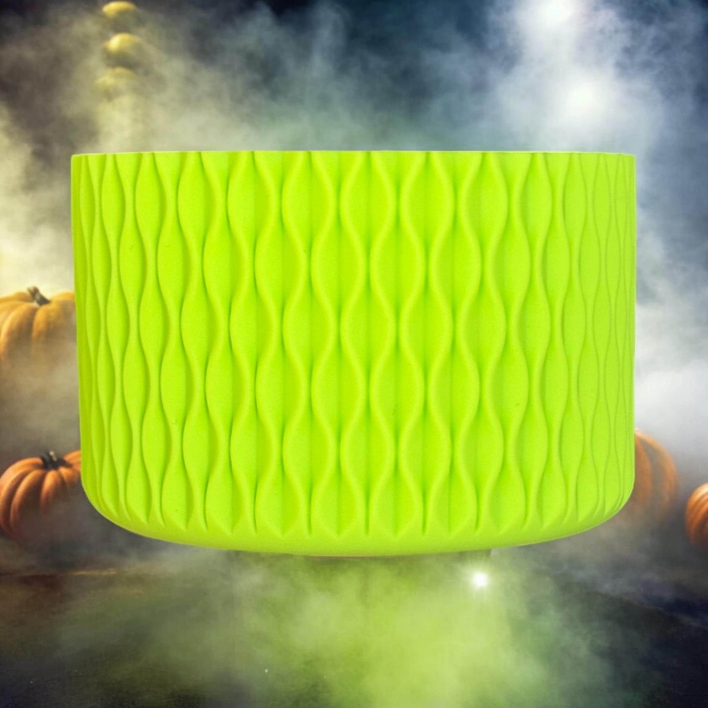 Spooky Lime Waves Silicone Boot Stanley/Simple Modern/Brumate/Hydrojug