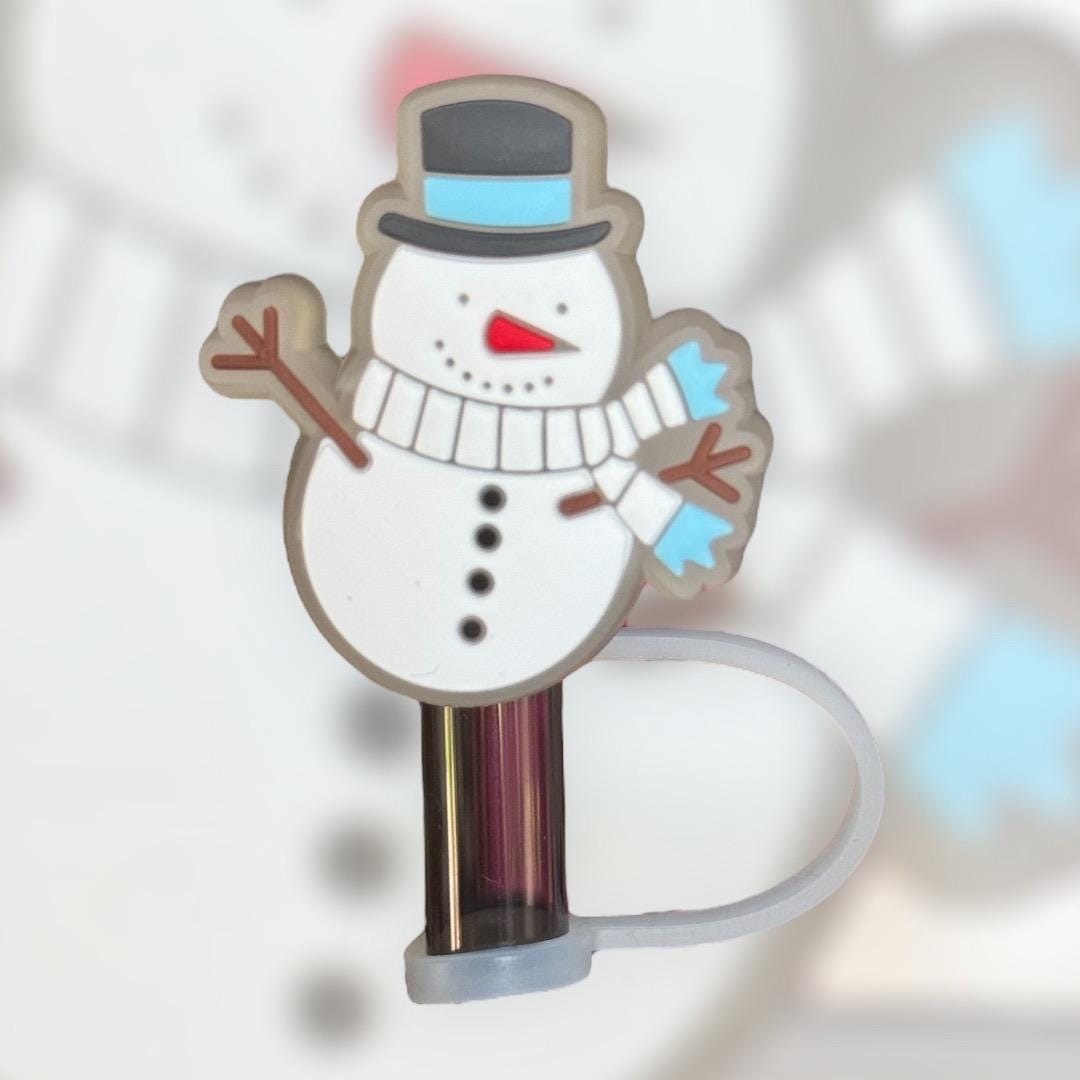 LED Snowman | Straw Topper 10mm