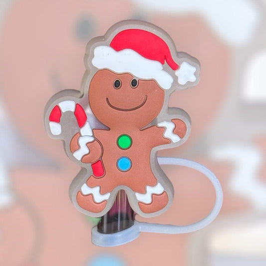 LED Gingerbread Man | Straw Topper 10mm