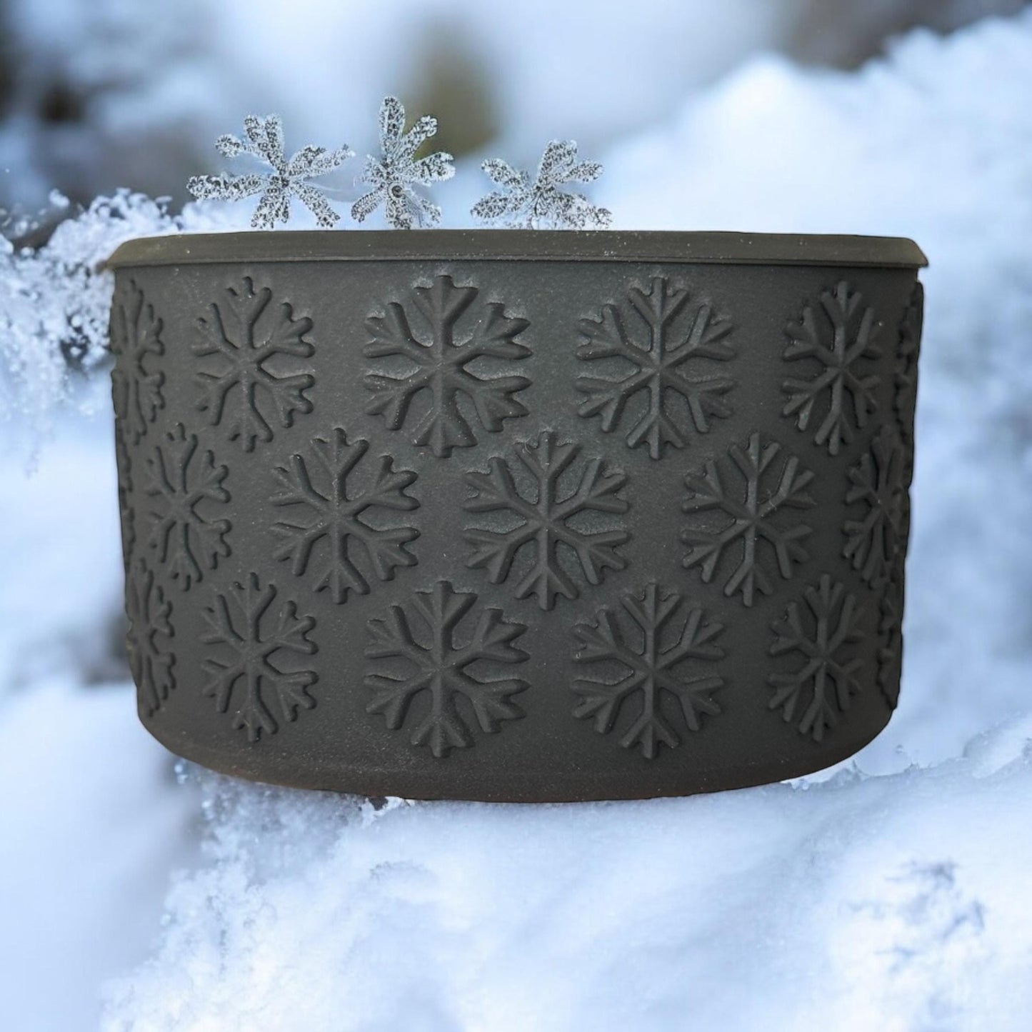 Coal | Snowflake | Silicone Boot
