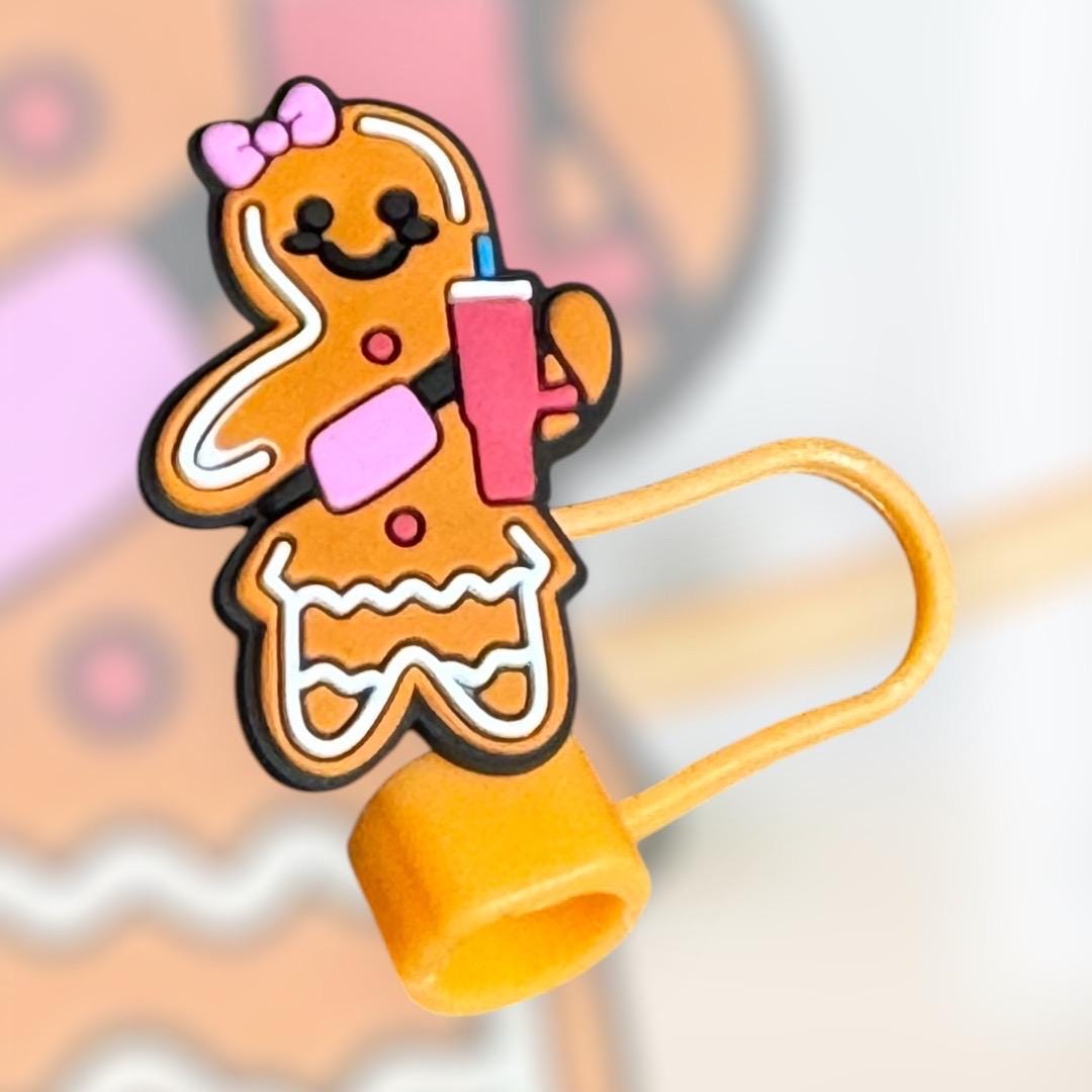 Boujee Gingerbread | Straw Topper 10mm