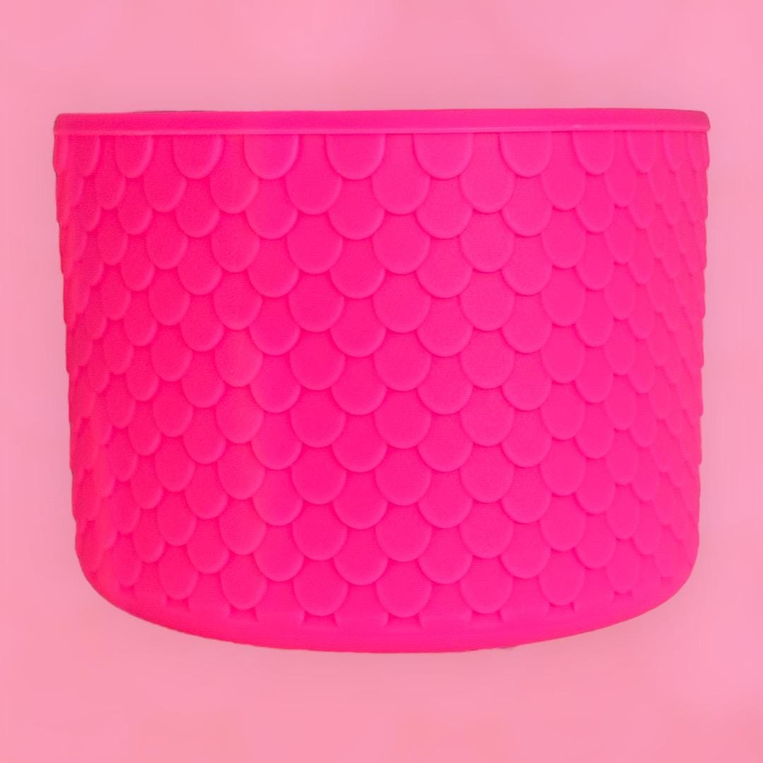 Neon Pink | Mermaid Scales 32oz Owala Silicone Boot