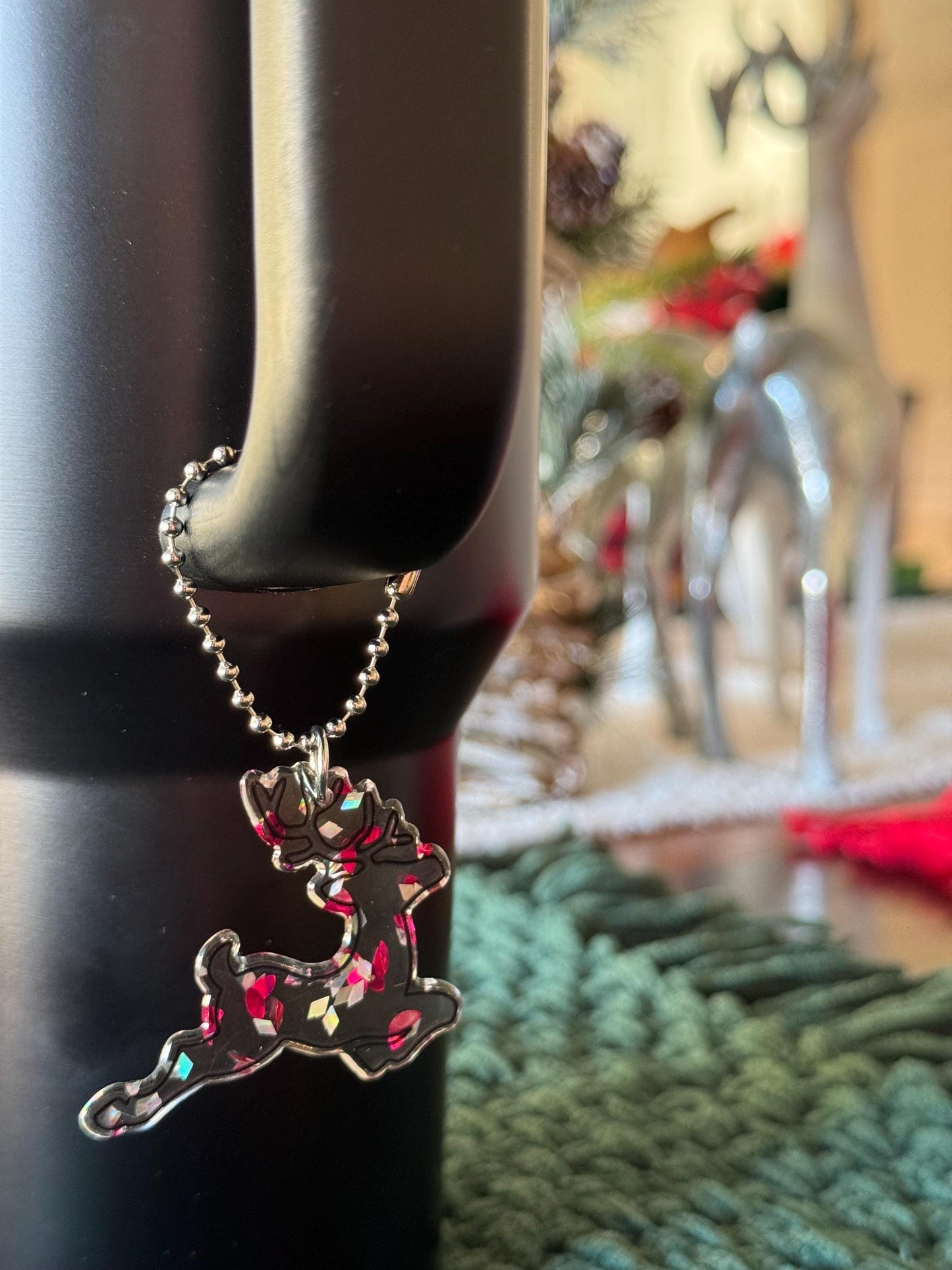Tinsel Reindeer | Charm
